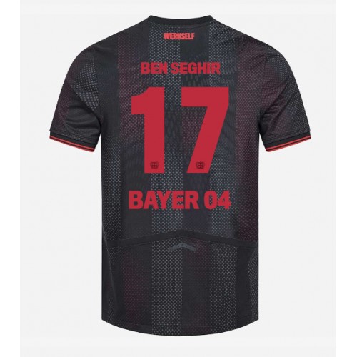 Moški Nogometni dresi Bayer Leverkusen Eliesse Ben Seghir #17 Domači 2025-26 Kratek Rokav